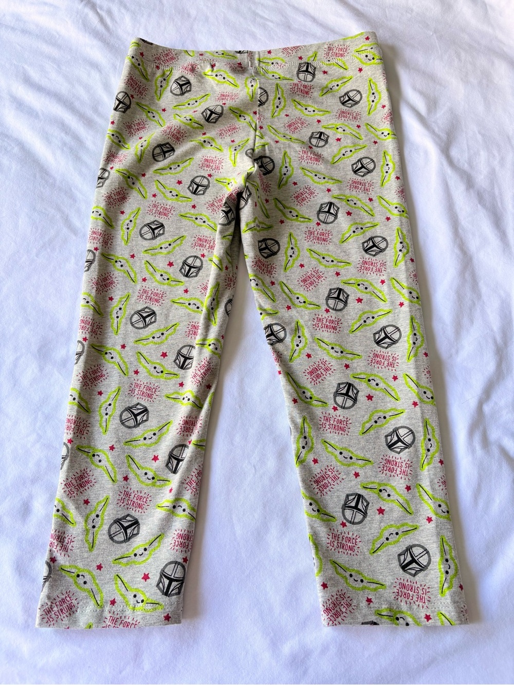 Amazon Essentials Star Wars Girls Size L 9 Grogu Leggings